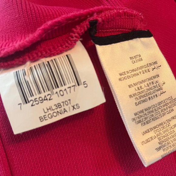 BCBG hot pink bandage skirt - XS - Picture 6 of 6